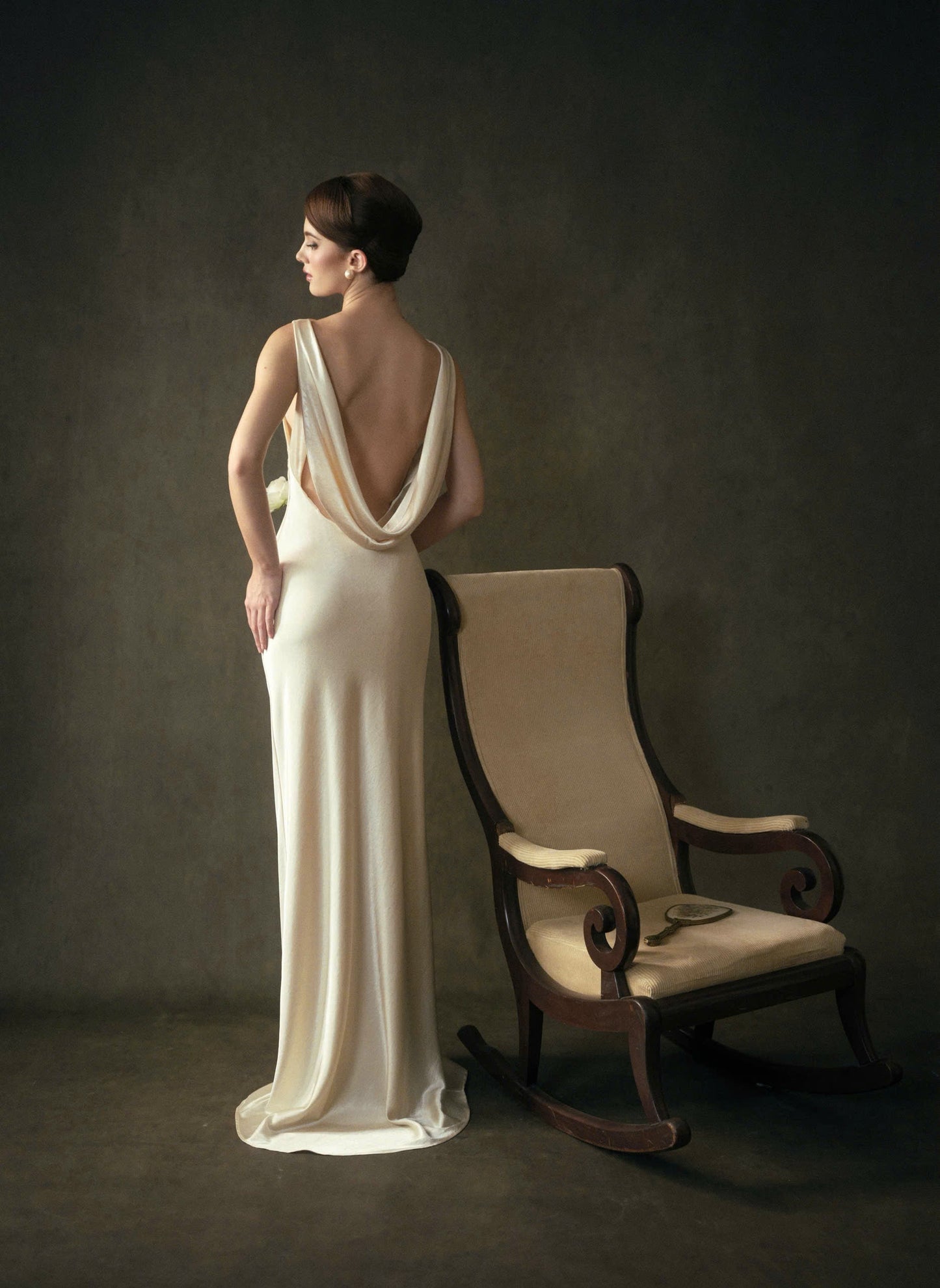 Kisserine Madeleine Dress - Ivory White