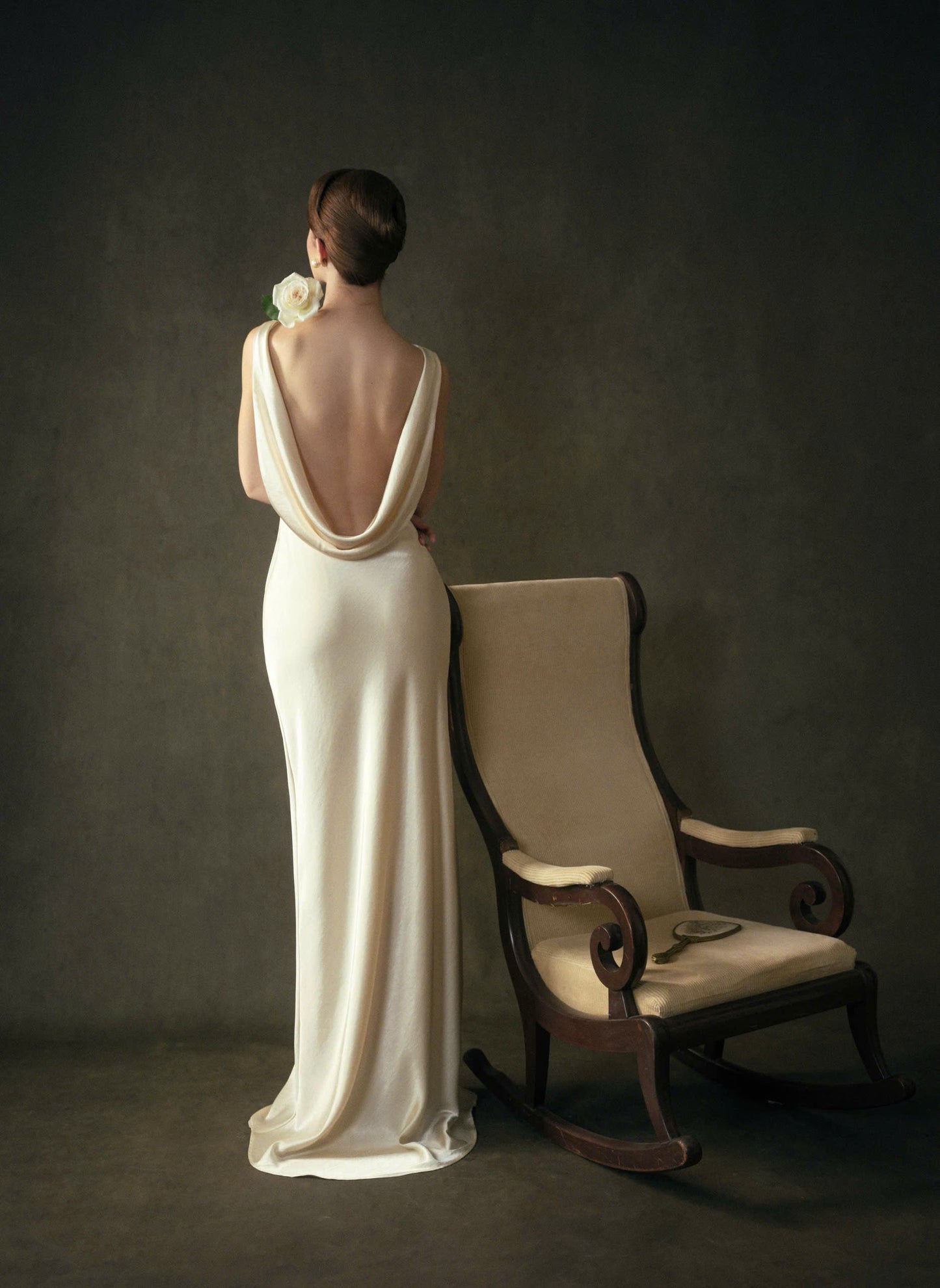 Kisserine Madeleine Dress - Ivory White