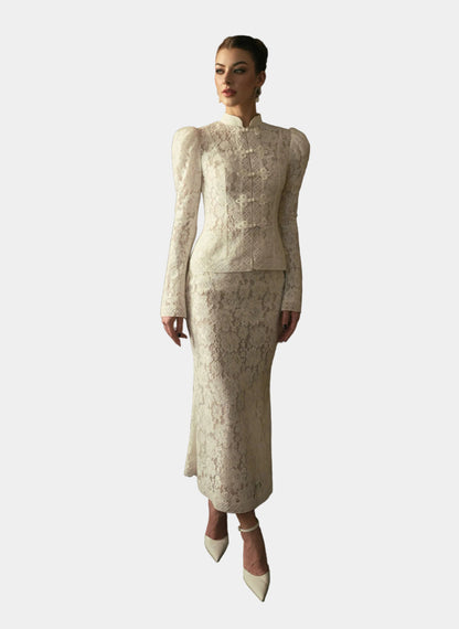 Kisserine Magaux Long Skirt