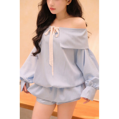 Aguja Maimei Off-Shoulder Bubble Dress (Pre-order)