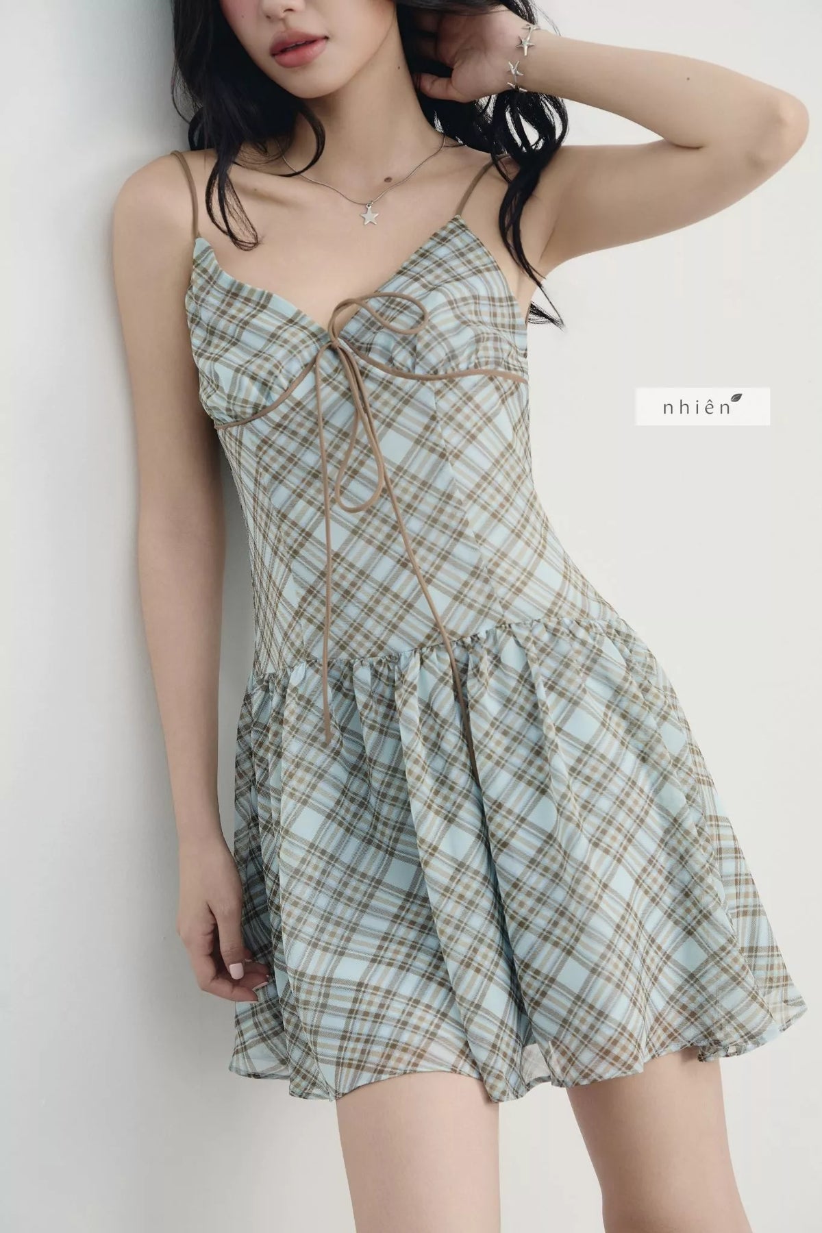 Nhien Vintage Mantra Dress