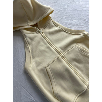 61__comfy Mbh061 Backless Hoodie With Zipper