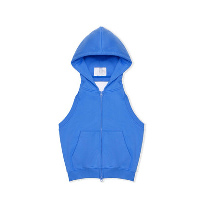 61__comfy Mbh061 Backless Hoodie With Zipper