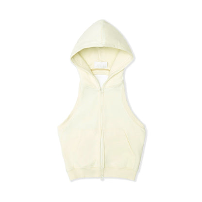 61__comfy Mbh061 Backless Hoodie With Zipper