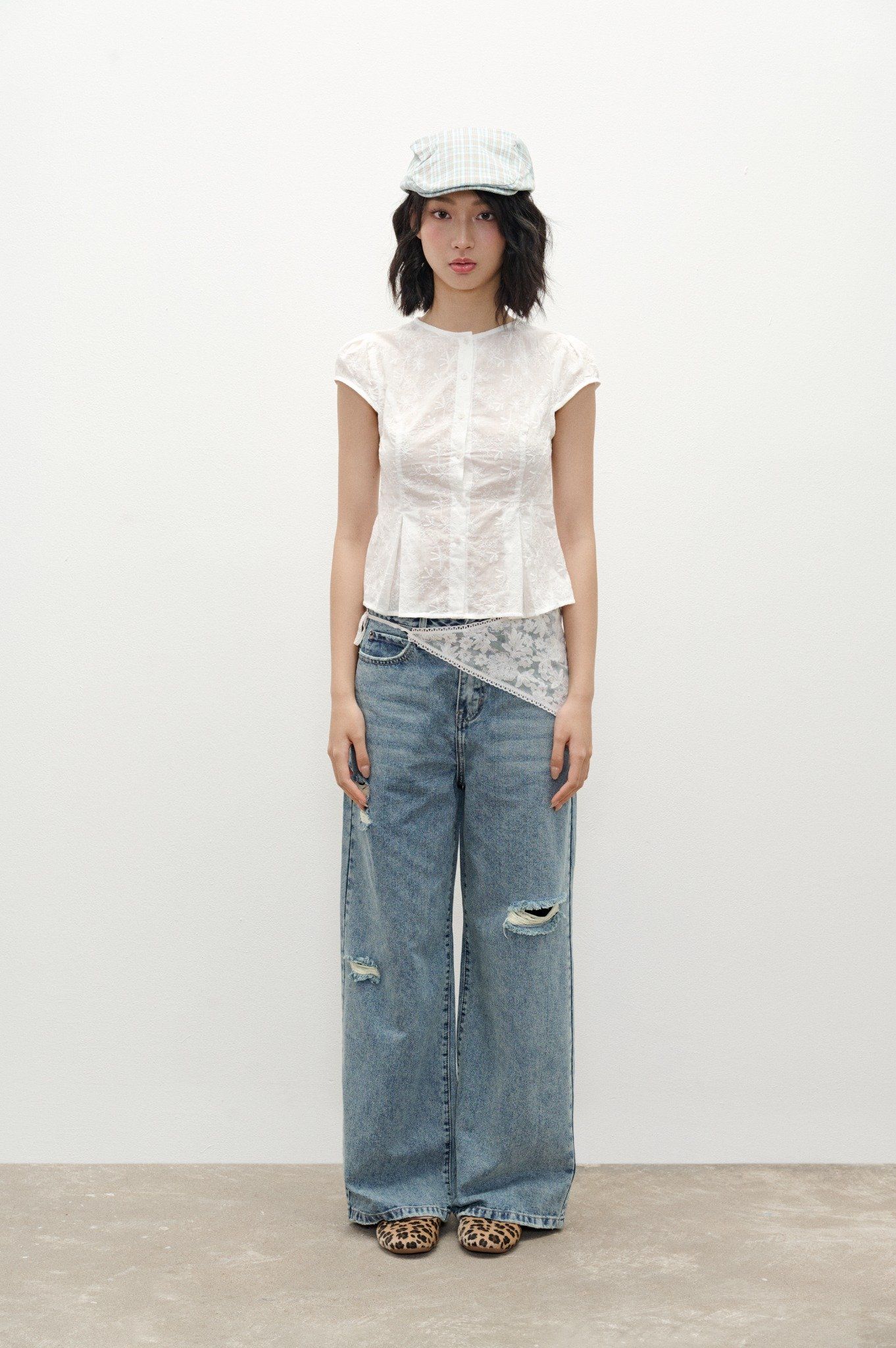 Libe Medium Blue Ripped Jeans (Pre-order)