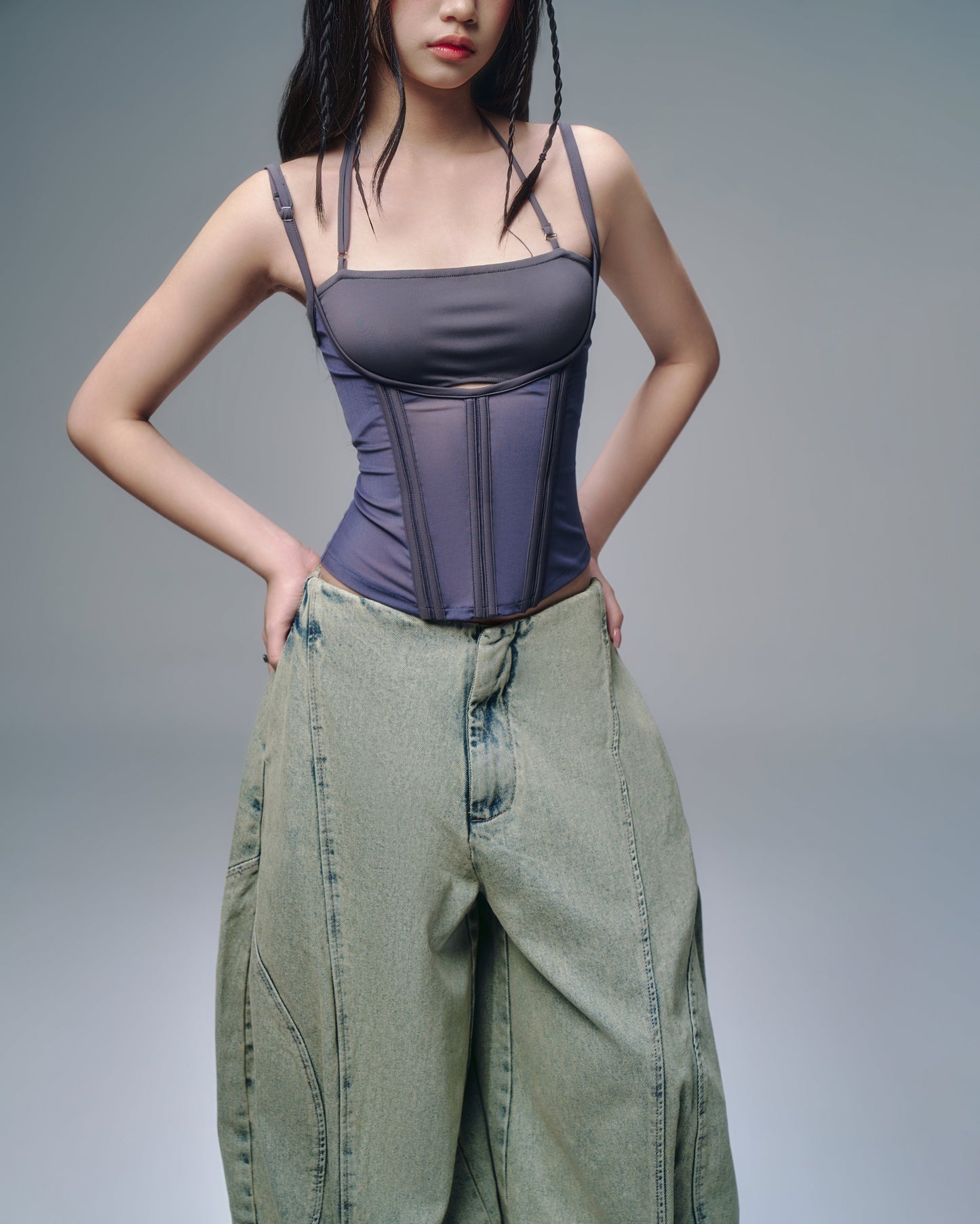 Bunny Hill Melios Mesh Top (Pre-order) - Em Clothing
