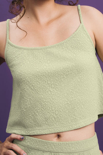 Libe Melon Green Open Back Camisole (Pre-order)