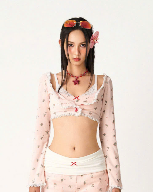 Sodope Club Floral Melor Top (Pre-order)