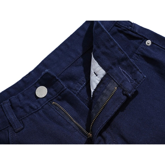 Whose Midnight Navy Wide Straight Jeans