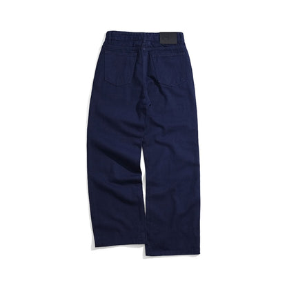 Whose Midnight Navy Wide Straight Jeans