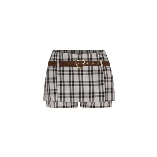 Aiai Studio Missy Checkout Skirt (Pre-order) - Em Clothing