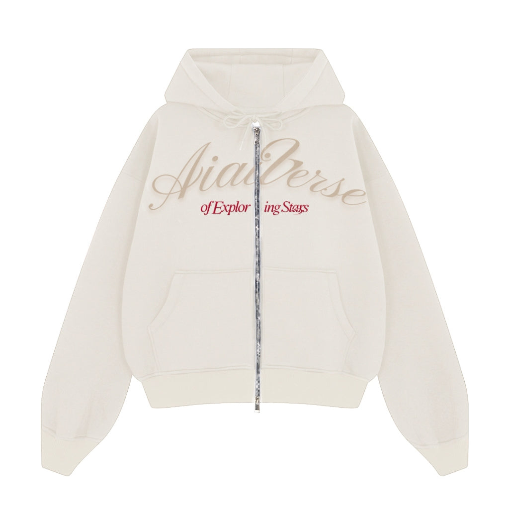 Aiai Studio "Miukiway" Boxy Hoodie - Delivery in 48h