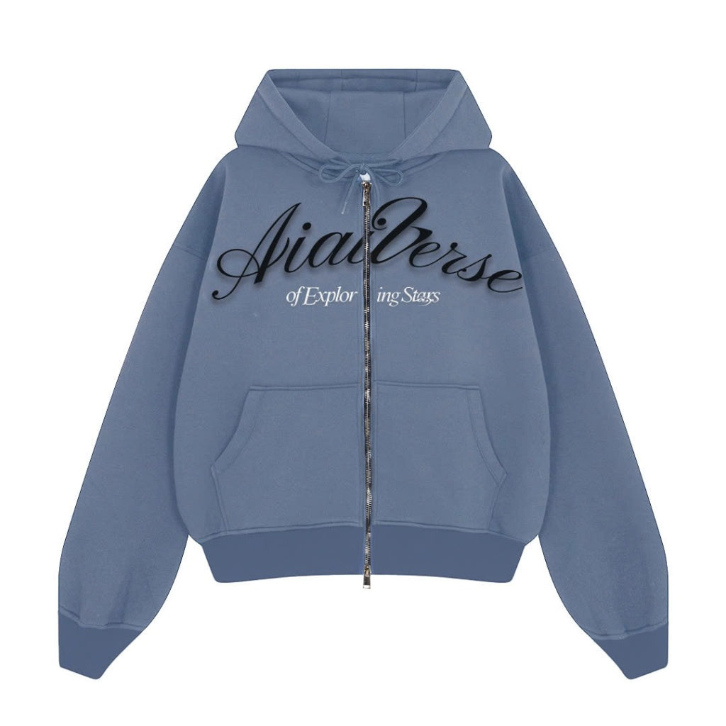 Aiai Studio "Miukiway" Boxy Hoodie - Delivery in 48h