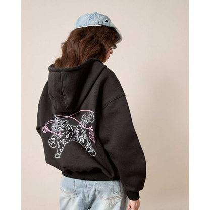 Aiai Studio "Miukiway" Boxy Hoodie - Delivery in 48h