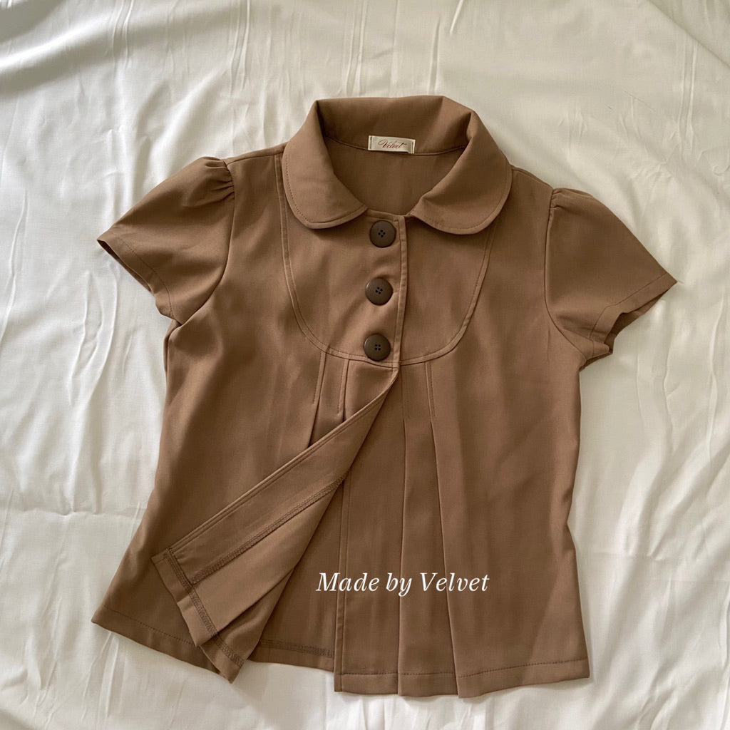 Madebyvelvet Mocha Top