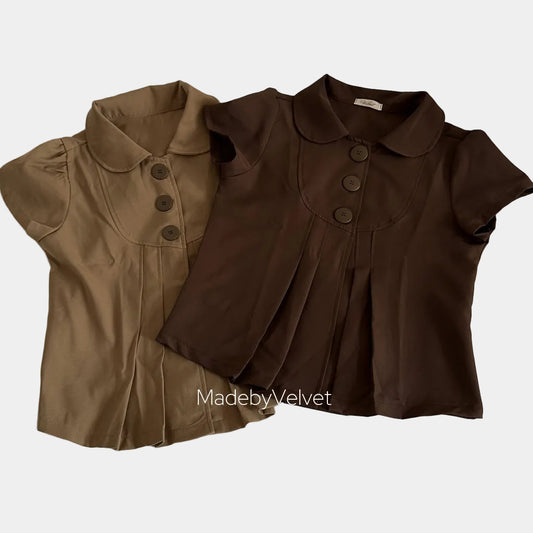 Madebyvelvet Mocha Top