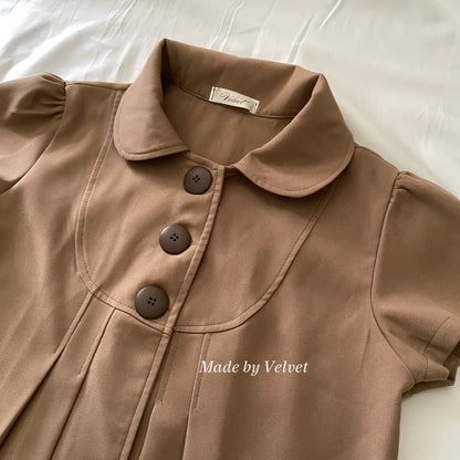 Madebyvelvet Mocha Top