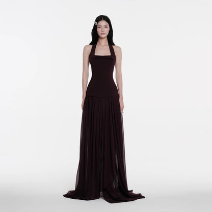 Trioji Moska Long Dress
