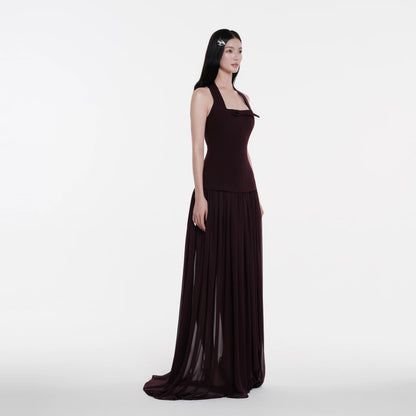 Trioji Moska Long Dress