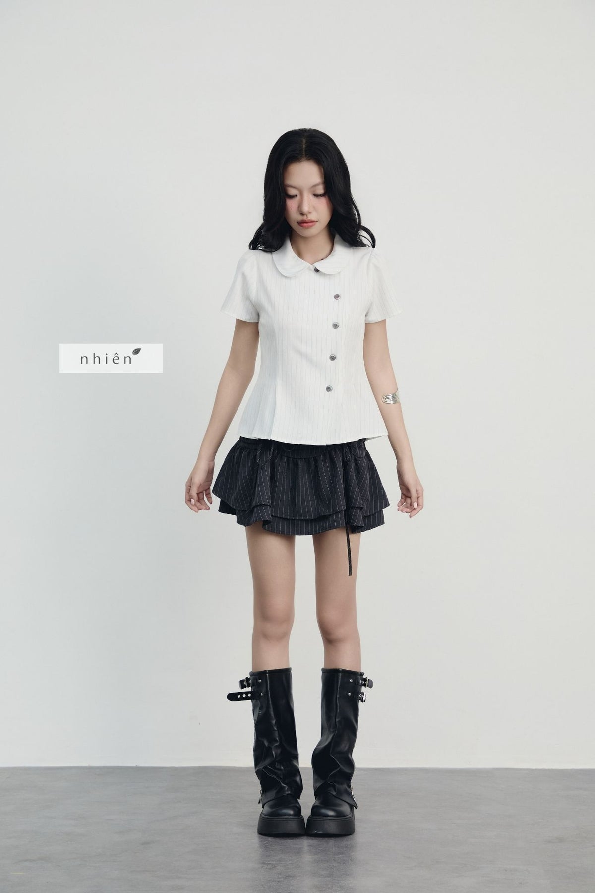 Nhien Vintage Motion Top