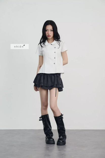 Nhien Vintage Motion Top