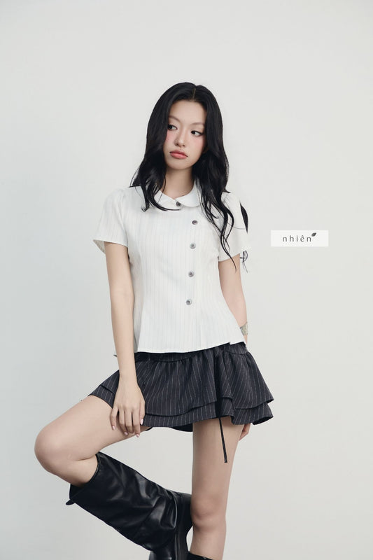Nhien Vintage Motion Top