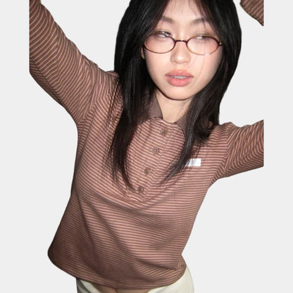 61__comfy Mushroom Fit Polo
