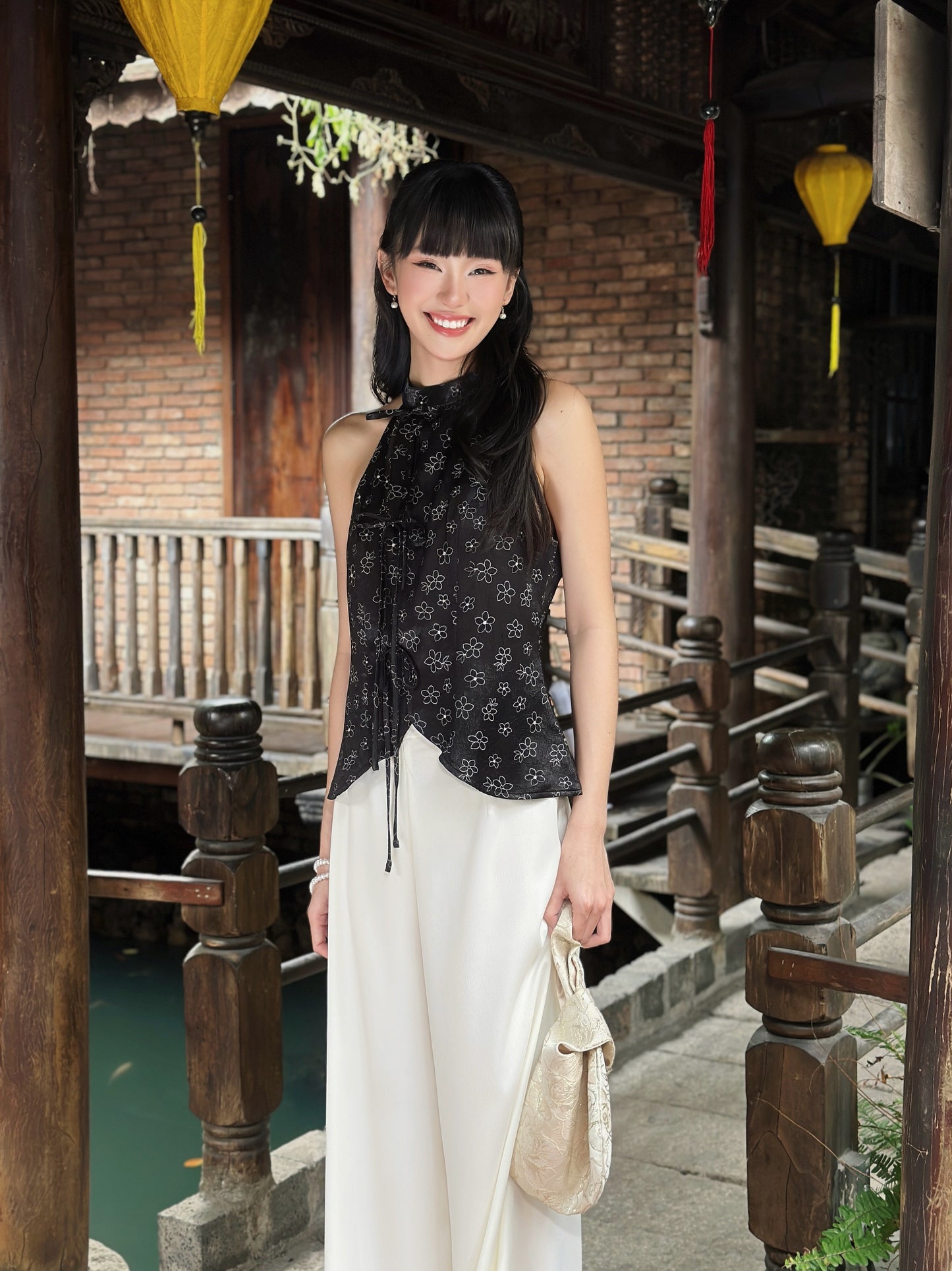 Mieufashionista Halter Top My Anh