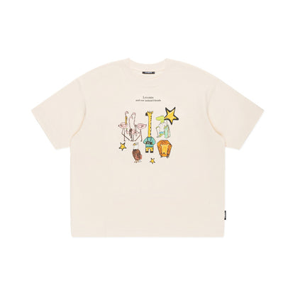 Levents My Animals Semi-Oversized Tee