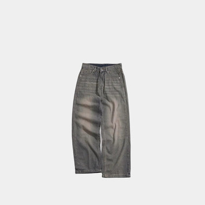 WHOSE Naval Wide Straight Jeans WHOSE