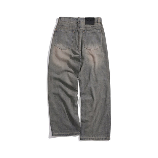 WHOSE Naval Wide Straight Jeans WHOSE