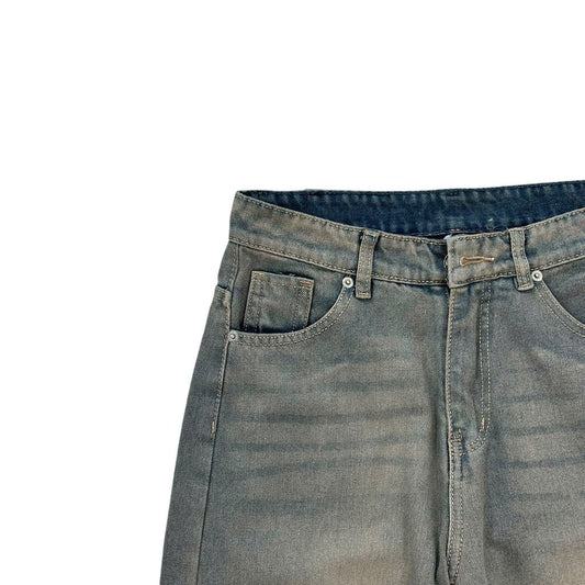 WHOSE Naval Wide Straight Jeans WHOSE (Pre-order)