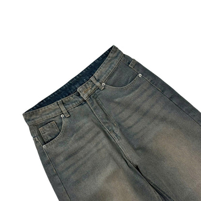 WHOSE Naval Wide Straight Jeans WHOSE (Pre-order)