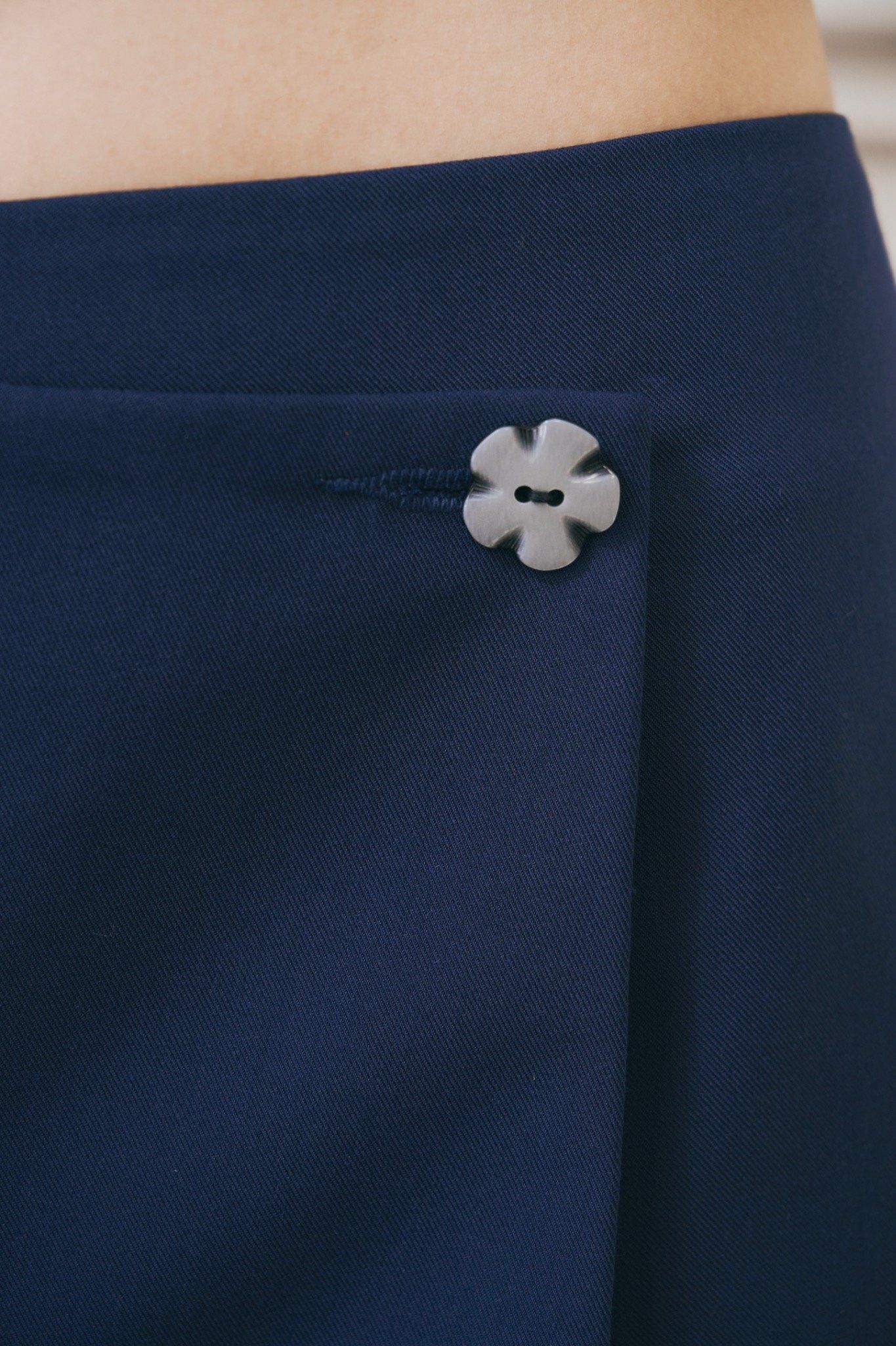 Libe Navy Overlap Skorts (Pre-order)