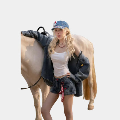 The Swan New Jeans Set