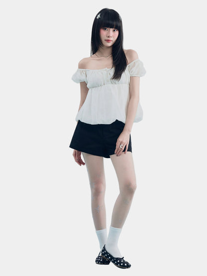 Nhien Vintage Heat Wave Short