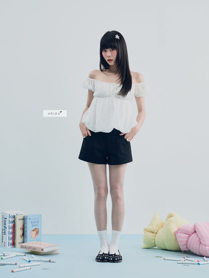 Nhien Vintage Heat Wave Short