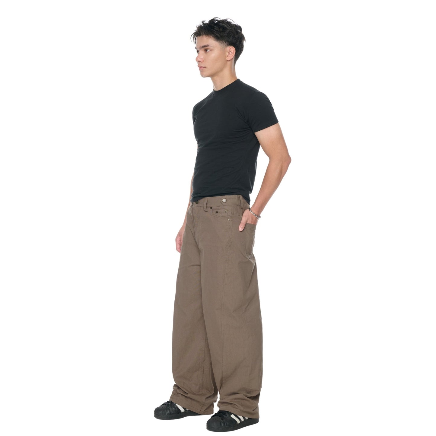 Push Push Nico Pants - Walnut