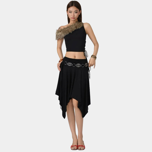 Feiin.Atelier Noir Skirt