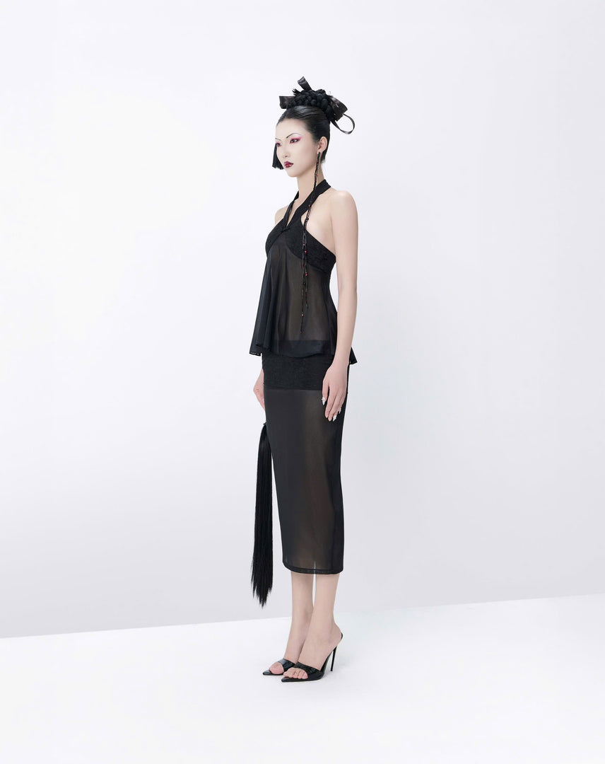 Liniss Noir Top