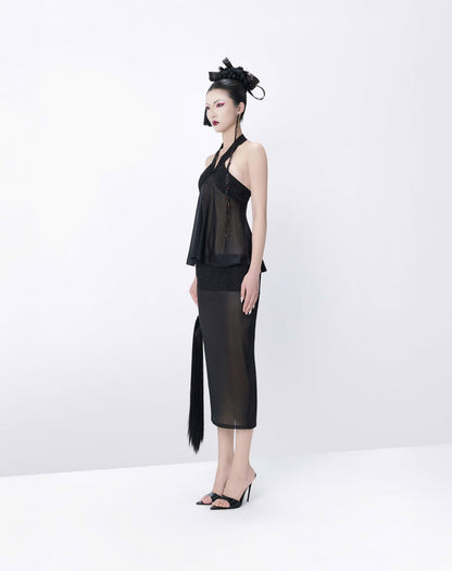 Liniss Noir Top