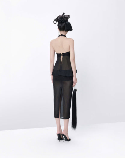 Liniss Noir Top