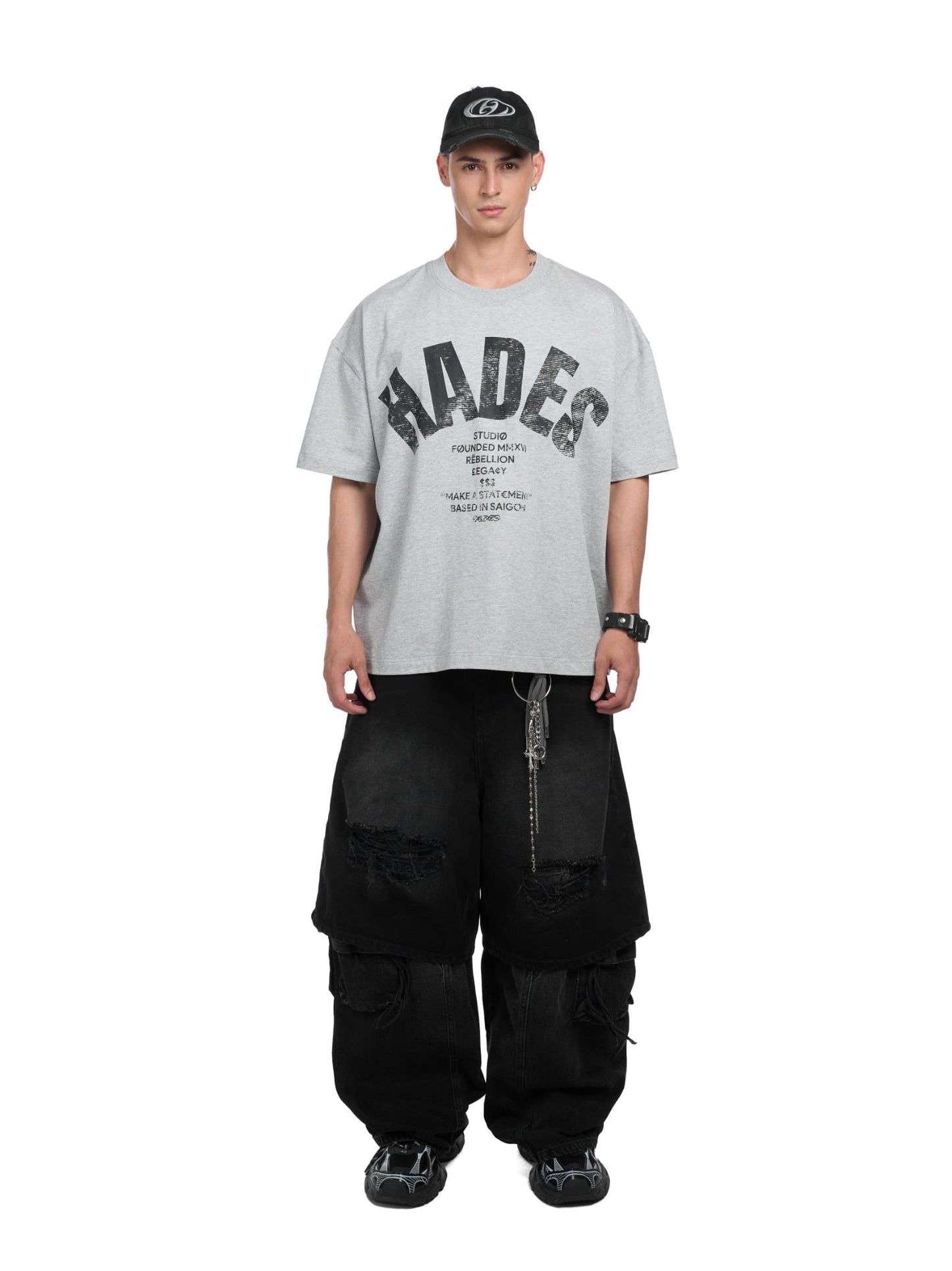 Hades Og Tee - Grey