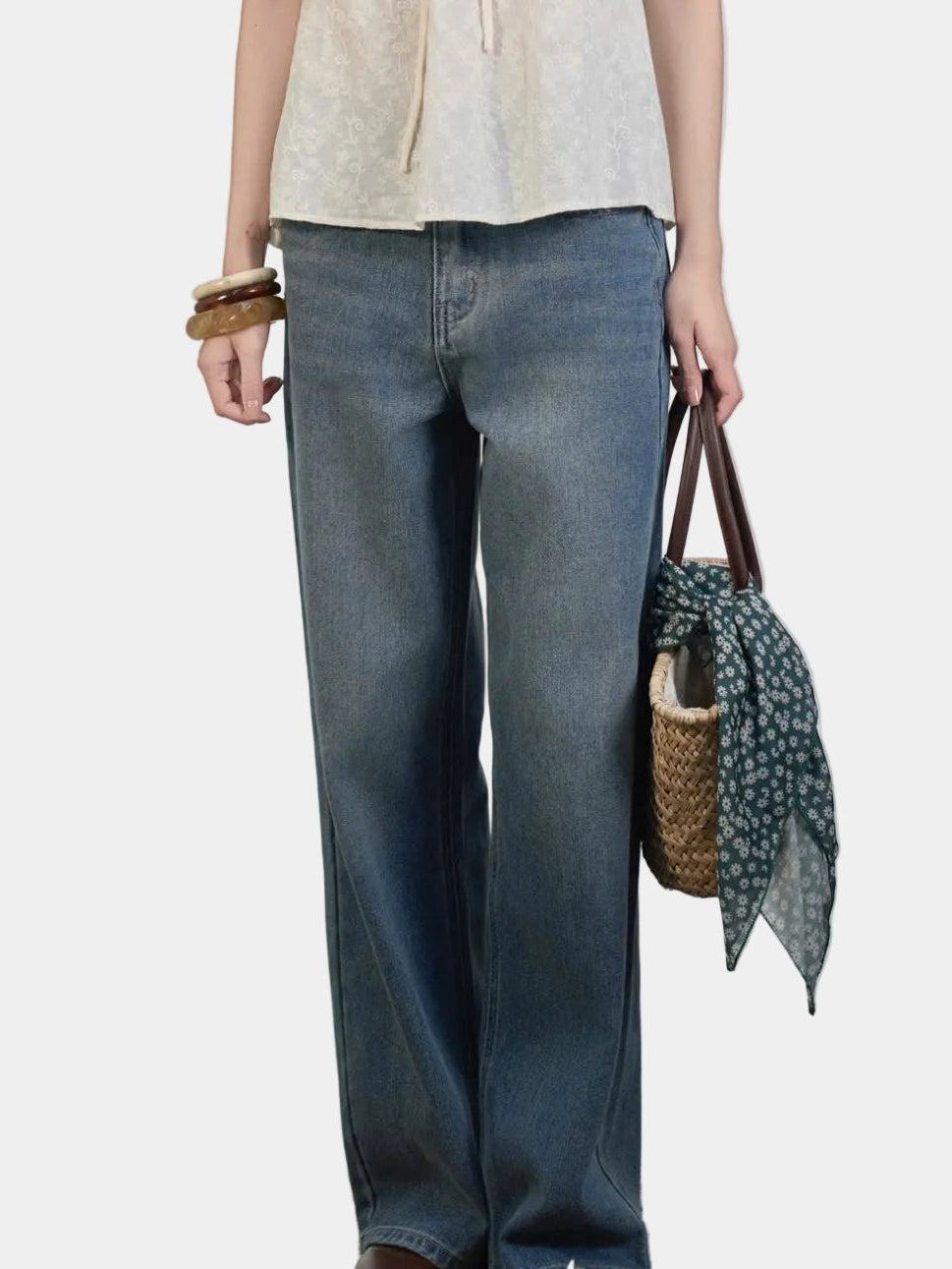 Mieufashionista Onpi Wide Jeans