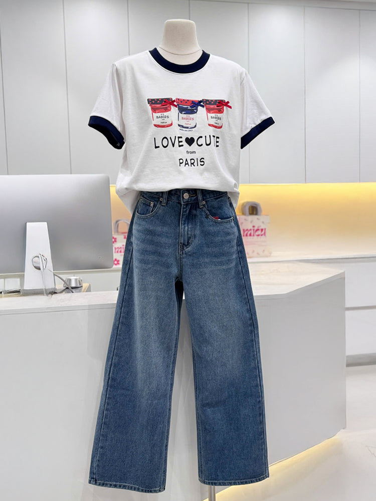 Mieufashionista Onpi Wide Jeans