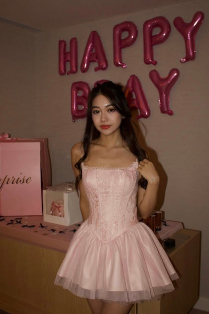 Jubin Ophelia Dress - Pink