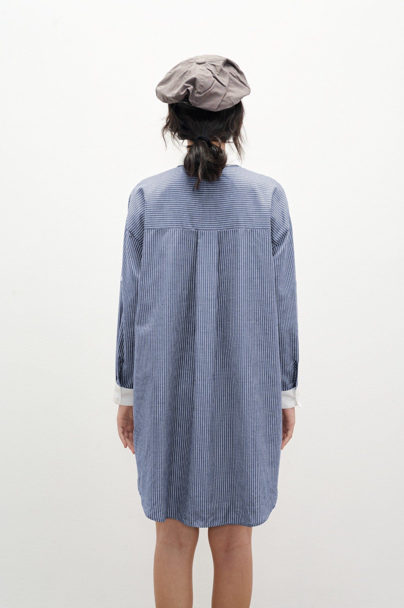 Libe Oversized Mini Shirt Dress (Pre-order)