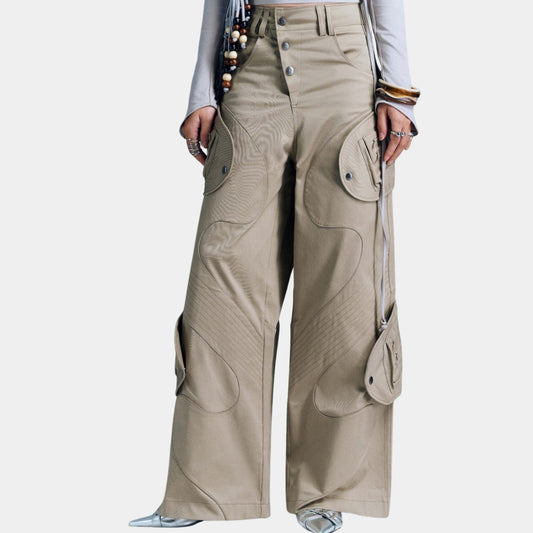 Bunny Hill Paisley Pants - Beige