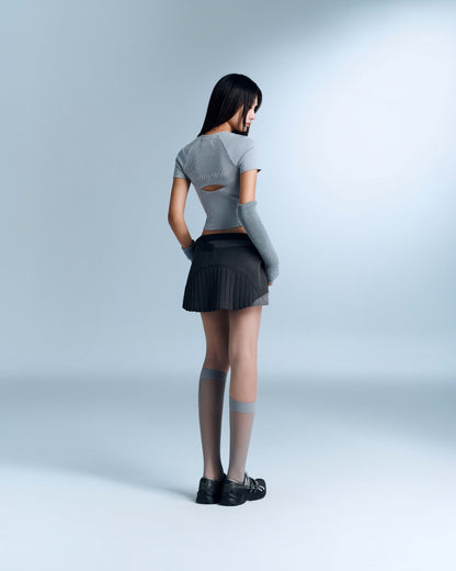 Bunny Hill Persea Top - Blue Grey (Pre-order)