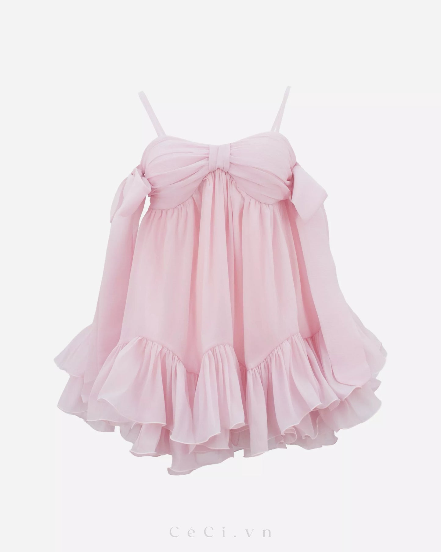 Ceci Phoebe Dress - Baby Rose